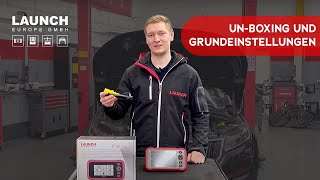 LAUNCH CRP 129 EVO UnBoxing und Grundeinstellungen [upl. by Aira393]