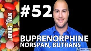 BUPRENORPHINE NORSPAN  PHARMACIST REVIEW  52 [upl. by Cleavland750]