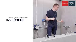 GROHE  Le thermostatique  Remplacement d’un inverseur [upl. by Chastity]