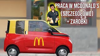 WSZYSTKO o Pracy w Mcdonalds  Zarobki i Sekrety które warto poznać [upl. by Grim]