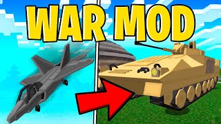 War Mod for Minecraft Bedrock 120 Andrioid IOS MCPE Xbox One Ps4 Nintendo Switch [upl. by Lin]