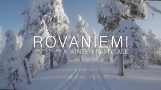 Winter amp Christmas Santa Claus hometown Rovaniemi Lapland Finland video for families Arctic Circle [upl. by Chapland]