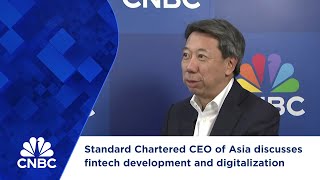 Standard Chartered CEO of Asia discusses fintech development and digitalization [upl. by Luby]