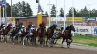 JuhannusmailiHarness racing 2362013 Rovaniemi  Lapland  Finland [upl. by Macario231]