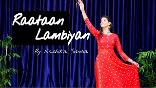 Raataan Lambiyan Shershaah Kashika Sisodia Choreography [upl. by Sigler399]