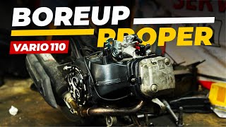 BOREUP PROPER VARIO 110 UNTUK HARIAN OJOL  PALING NYAMAN BUAT HARIAN [upl. by Nivlad]