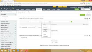 Event correlation in EventLog Analyzer Working with the rule builder [upl. by Goulden]