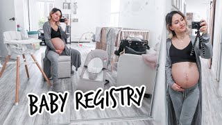 My Baby Registry  Must Have Baby Items  GENDER NEUTRAL [upl. by Lim]