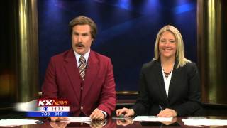 Ron Burgundy Anchoring HIGHLIGHTS [upl. by Adelaida]