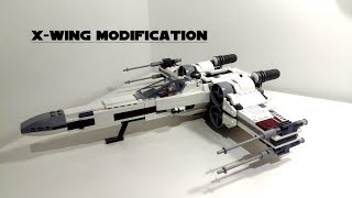 Lego Star Wars Xwing 75218 MODIFICATION [upl. by Erik389]