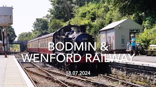 Bodmin amp Wenford Railway 18072024 [upl. by Hamlin]