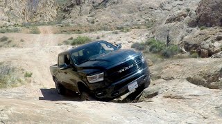 Lifted 2019 RAM 1500 6quot Fabtech  Will It Flex Offroading Footage [upl. by Mandle]