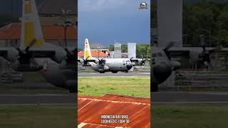 Special A1318 Lockheed C130HHERCULES TNI Angkatan Udara Shorts [upl. by Dwain4]