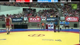 58 KG  Trinity Griffin vs Othella Feroleto [upl. by Roch]