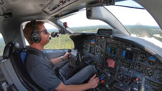 NEARING THE END  One of my last flights with the TBM850 [upl. by Oirobil]