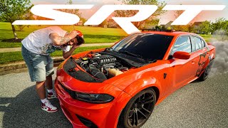 1000HP DEMON CHARGER CUTTING UP EXTREMELY LOUD WHINE 🍷 [upl. by Dora]