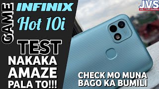 Infinix Hot 10i Game Test  Affordable Gaming Phone  Filipino [upl. by Pappas29]