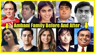 Ambani Family Before And After  Unbelievable Transformation [upl. by Nievelt]