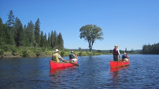 Allagash River Canoe Trip with Mahoosuc Guide Service [upl. by Newra]