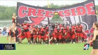 Highlights Creekside beats rival Bartram Trail 4942 for the first time since 2014 [upl. by Claudelle952]