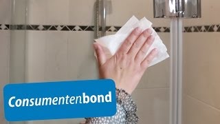 Schoonmaakdoekjes  Paneltest Consumentenbond [upl. by Phillips551]