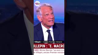 Dominique de Villepin Analyse la Décision de Macron  lfi bfmtv lci premierministre nfp rn [upl. by Hyacinthie410]