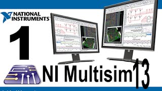 Tutorial de Multisim 13  lección 1 Introducción y manejo básico [upl. by Nailliw877]