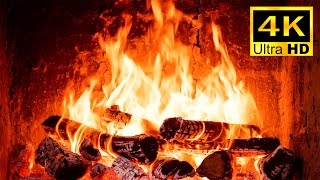 Crackling Fireplace Sounds  Birchwood Crackling Fireplace  Fire Sounds for Relaxing [upl. by Anitsyrhk]