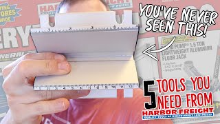 5 Woodworking Tools You Need From Harbor Freight Vol 10 [upl. by Ococ]