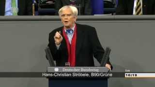 Die undankbare Kanzlerin Ströbele quotIch hab mal ne Fragequot Bundestag 18112013  Bananenrepublik [upl. by Mireielle]