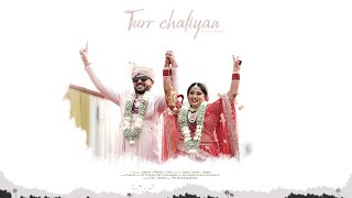 Turr Chaliyan  Simran amp Pratish Wedding Film  TWM Studios [upl. by Nairred]