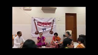 DIWALI PAHAT 23 GAAN SABHA PUNE RAAGMALA SUNG BY SAU MOHINI SAHASRABUDDHE [upl. by Kcirneh]