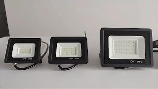 DOB Led flood light 10w 20w 30w 50w 100w 150w 200w 300w [upl. by Sandra]