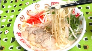 【Japanese Cuisine Recipe】Instant Tonkotsuramen Nissin Raoh [upl. by Kelsey]