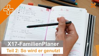 X17  FamilienPlanerPaket Wie ich den Famlienplaner nutze [upl. by Truda]