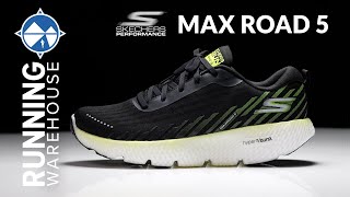 Skechers Max Road 5  Revamped Fit Maximal cushioning and a New HPlate Design [upl. by Mafala]