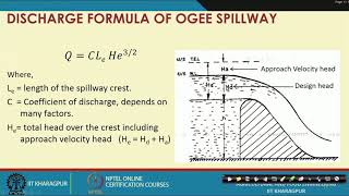 Lecture 43 Ogee Spillway [upl. by Noraj281]