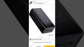 50000 mAh Power Bank 🔋⚡🔋 at ₹3899 [upl. by Gorlicki329]