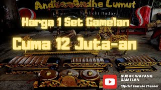 Harga 1 set Gamelan mulai 12 jutaan [upl. by Statis326]