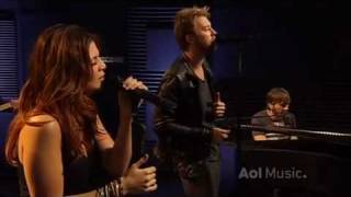 Lady Antebellum  Hello World Live AOL Sessions HQ [upl. by Banyaz249]