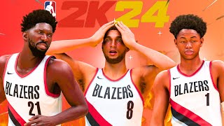 I CAN EXPLAIN  NBA 2K24 PORTLAND TRAILBLAZERS REBUILD  S3 Ep7 [upl. by Ahseenat]