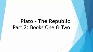 Platos Republic Part 2 Books I amp II Justice and the Ring of Gyges [upl. by Eirbua]