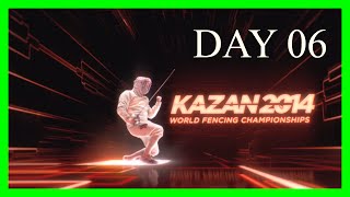 Kazan 2014 World Fencing Championships  Day06 Session 03 [upl. by Nyrret467]