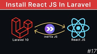 How To Install React JS In Laravel Using Laravel Breeze And Inertia JS [upl. by Ydnerb77]