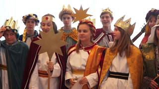 29122017 Sternsinger aus dem Bistum Augsburg zu Besuch  Ministerpräsident Horst Seehofer [upl. by Acinej]