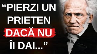 Lecțiile de Viață ale lui Schopenhauer pe care Trebuie să le Cunoști cât mai Devreme [upl. by Malina602]