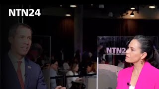 Guaidó en NTN24 quotHoy en Venezuela se mantiene viva la esperanza de ser librequot [upl. by Keith]