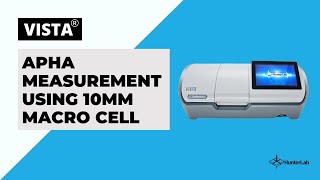 APHA measurement using 10mm Macro cell [upl. by Byrn444]