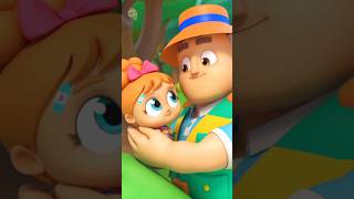 Boo Boo Song shorts nurseryrhymes babysongs preschool cartoonvideos [upl. by Ydroj]