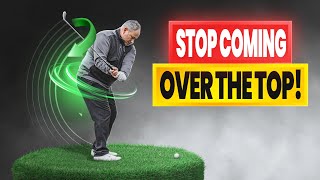 Two EASY Golf Drills To Stop You Coming Over The Top [upl. by Ahsinut]